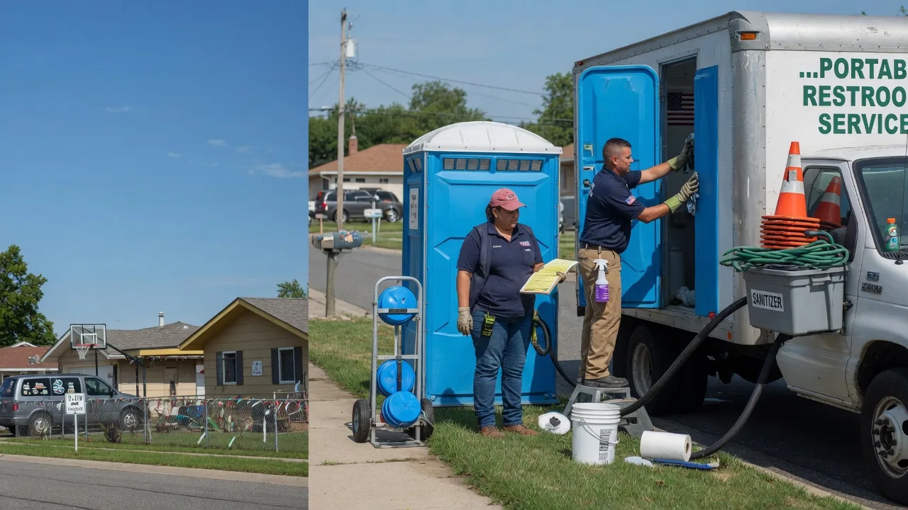 Portable Toilet Rental in Parker, KS near me